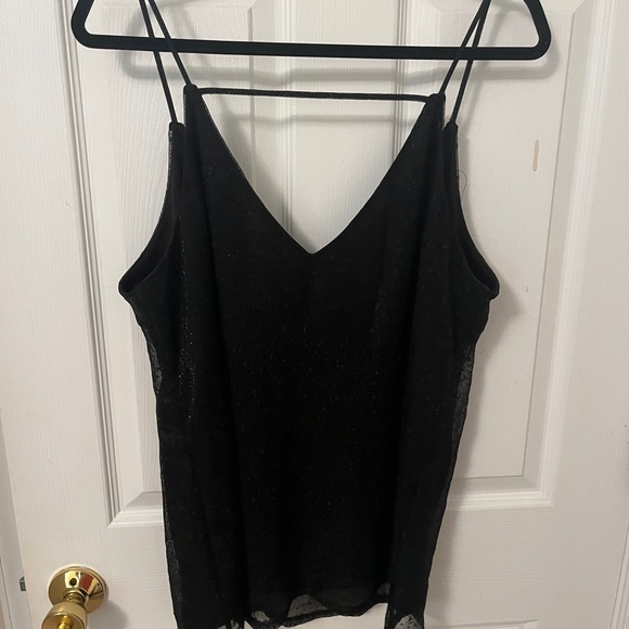 Gypsies & Moondust Black Sparkly Tank - Picture 3 of 5